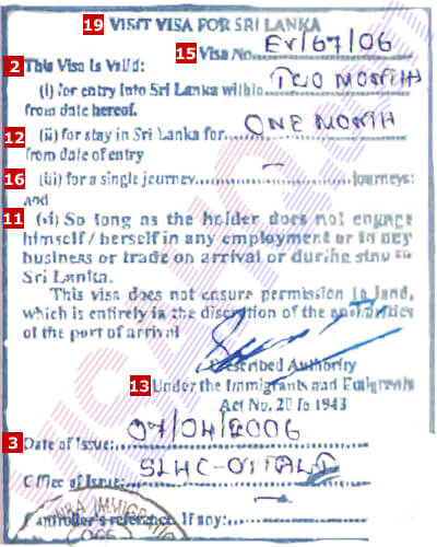 canada tourist visa from sri lanka